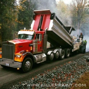 Dump Truck with True Fire™ Paint Job by Mike Lavallee of Killer Paint