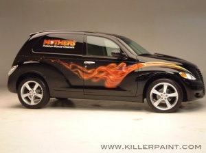 Mothers Wax PT Cruiser Painted by Mike Lavallee of Killer Paint